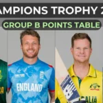 Champions Trophy Points Table: Where Does Each Team Stand?