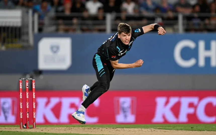 New Zealand Fast Bowler Ben Sears Ruled Out of ICC Champions Trophy