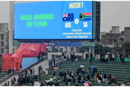 Champions Trophy: Australia vs South Africa Match Canceled Due to Rain