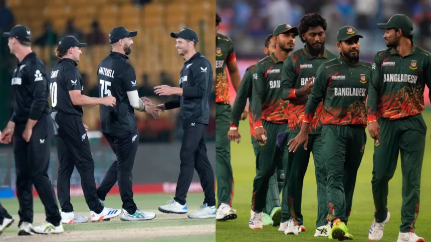 "New Zealand Defeats Bangladesh; Pakistan's Champions Trophy Journey Ends"